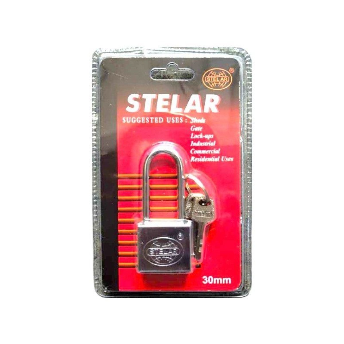 Λουκέτο μακρύ -STELAR - BS30L - 586301