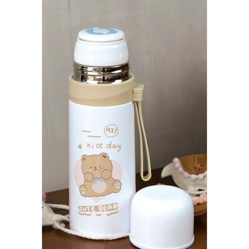 Παιδικό παγούρι-θερμός - 500ml - 616328 - Pink