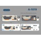 Σετ ενσύρματο πληκτρολόγιο & ποντίκι - A1019 - 656553 - White