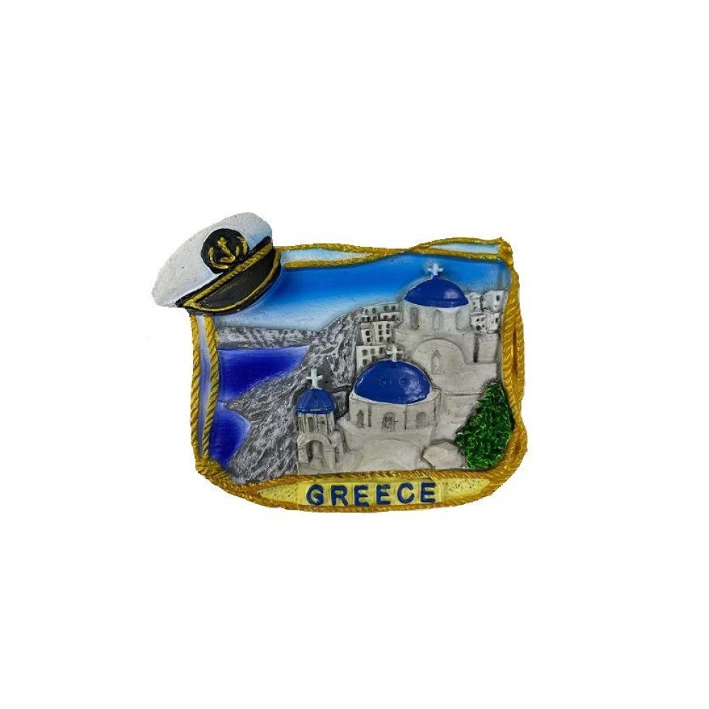 Tουριστικό μαγνητάκι Souvenir - Σετ 12pcs - Resin Magnet - Greece - 678033