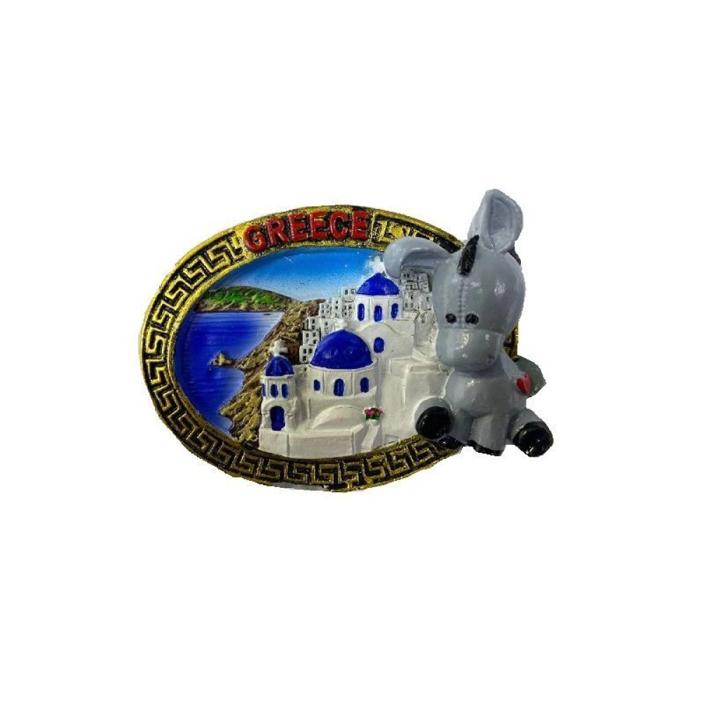 Tουριστικό μαγνητάκι Souvenir - Σετ 12pcs - Resin Magnet - Greece - 678042