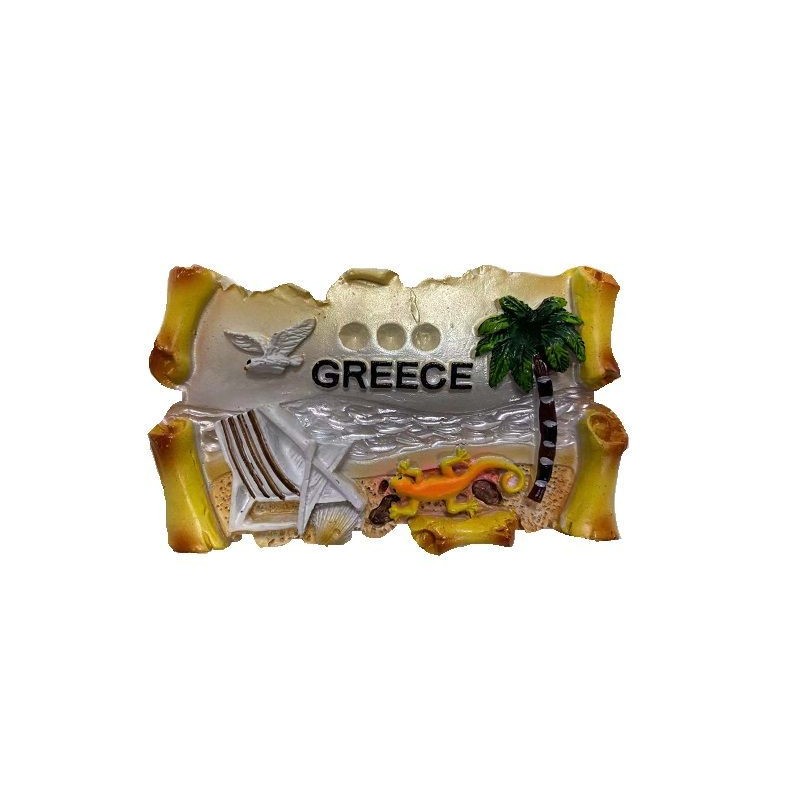 Tουριστικό μαγνητάκι Souvenir - Σετ 12pcs - Resin Magnet - Greece - 678046
