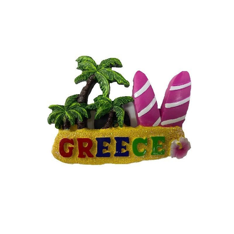 Tουριστικό μαγνητάκι Souvenir - Σετ 12pcs - Resin Magnet - Greece - 678057