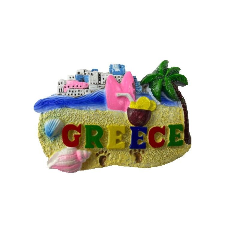 Tουριστικό μαγνητάκι Souvenir - Σετ 12pcs - Resin Magnet - Greece - 678064