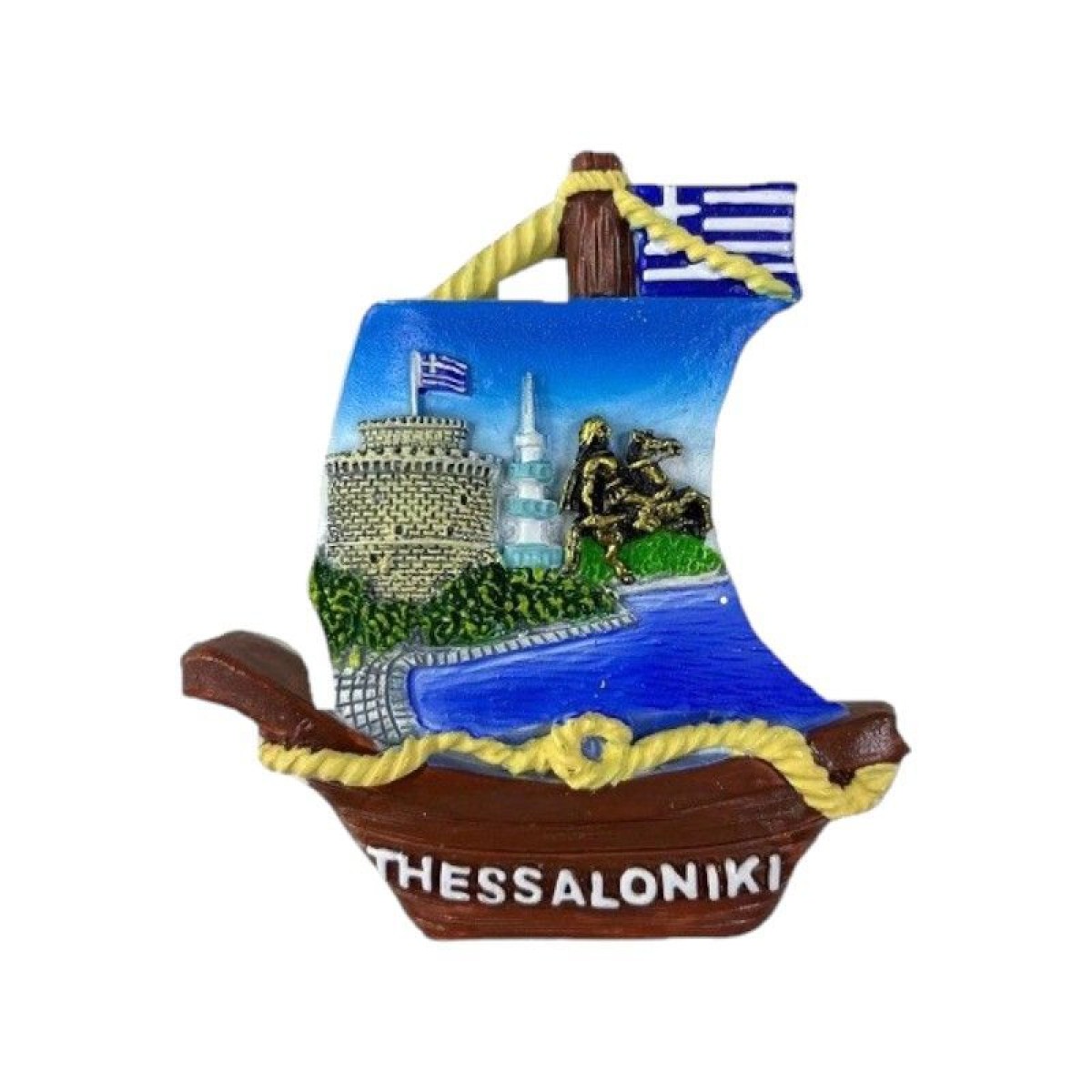 Tουριστικό μαγνητάκι Souvenir - Σετ 12pcs - Thessaloniki - 678137