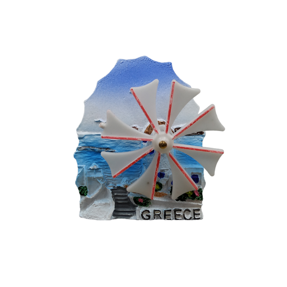 Tουριστικό μαγνητάκι Souvenir - Σετ 12pcs - Resin Magnet - Greece - 678202
