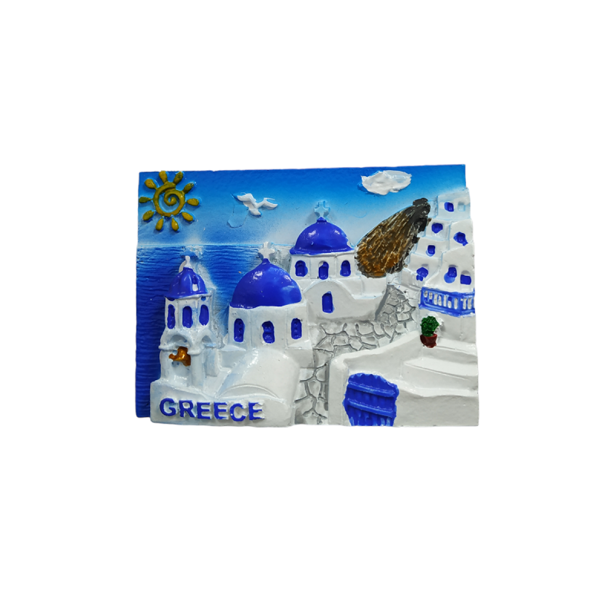 Tουριστικό μαγνητάκι Souvenir – Σετ 12pcs - Resin Magnet - 678274