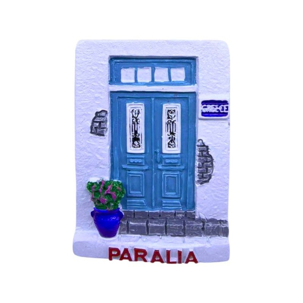 Τουριστικό μαγνητάκι Souvenir - Σετ 12pcs - Paralia - 678428