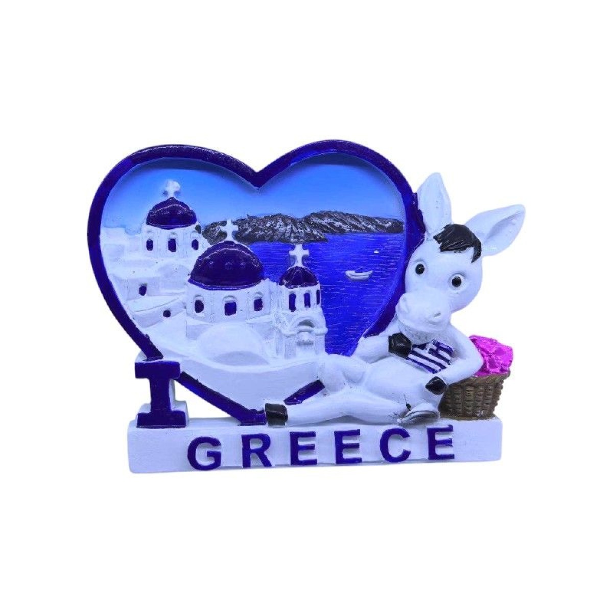Τουριστικό μαγνητάκι Souvenir - Σετ 12pcs - Greece - 678447