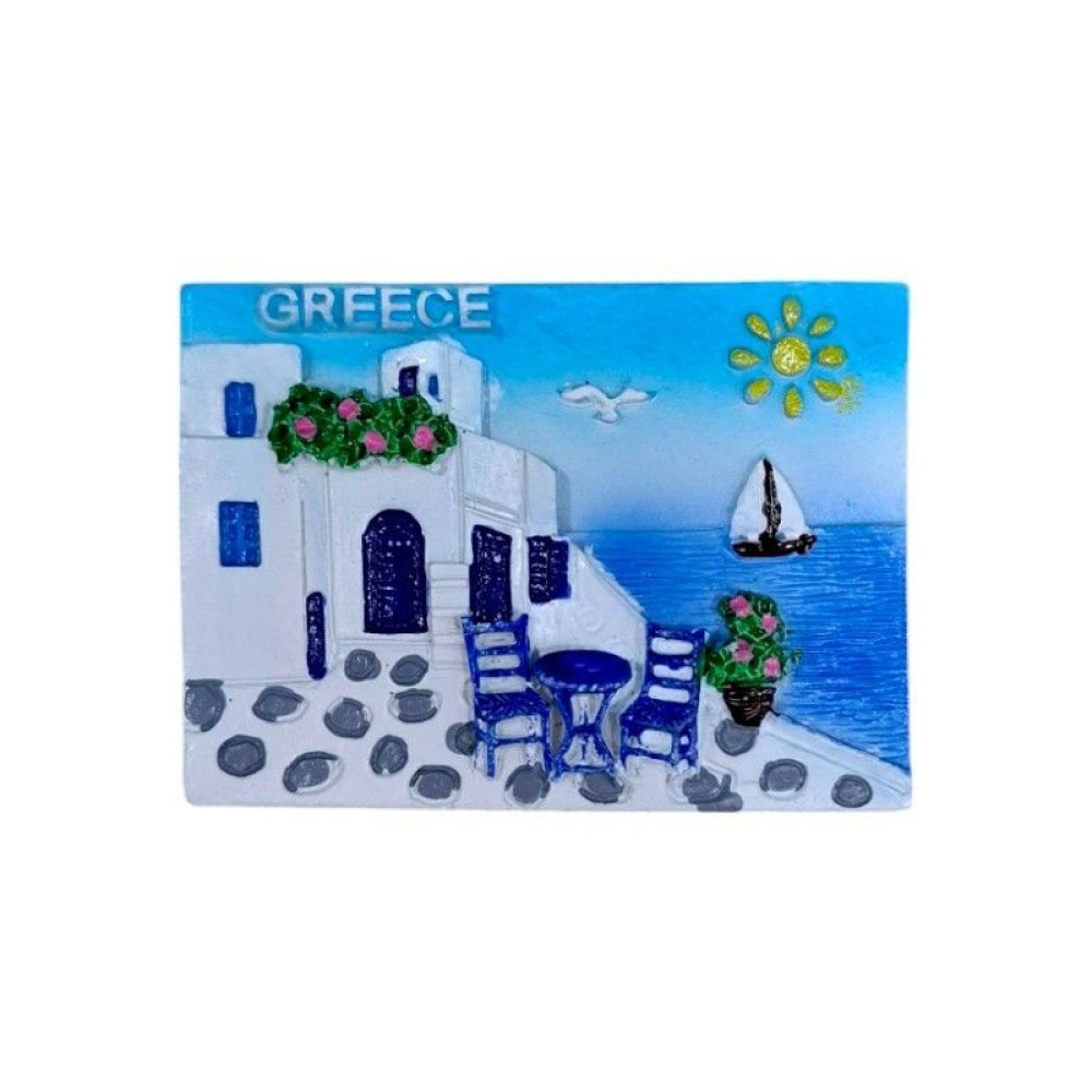 Τουριστικό μαγνητάκι Souvenir - Σετ 12pcs - Greece - 678468