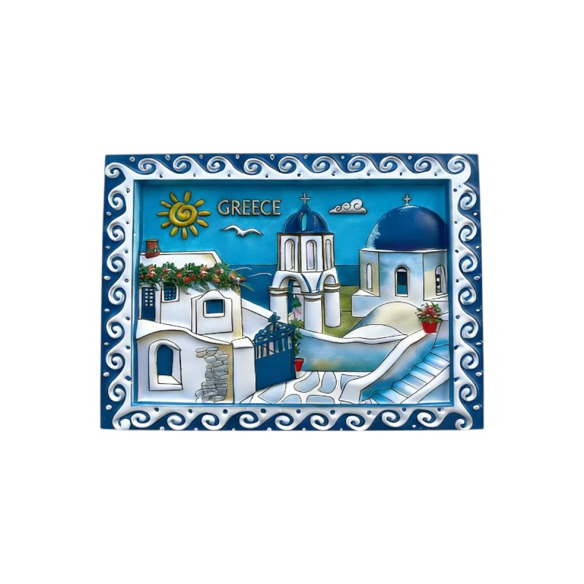 Tουριστικό μαγνητάκι Souvenir - Σετ 12pcs - Greece - 678517