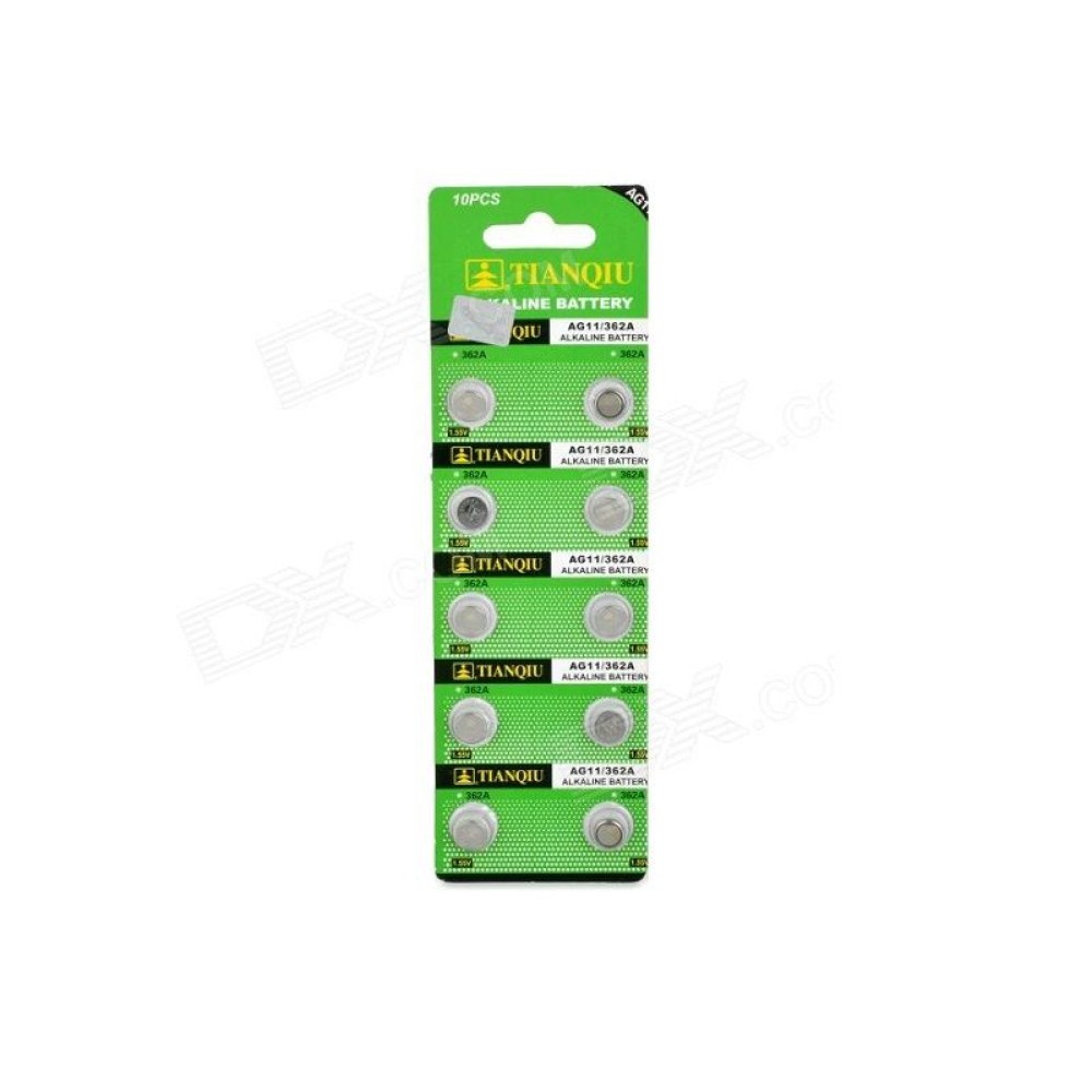 Αλκαλικές μπαταρίες - AG11/362A - 1.55V - 10pcs - 681118