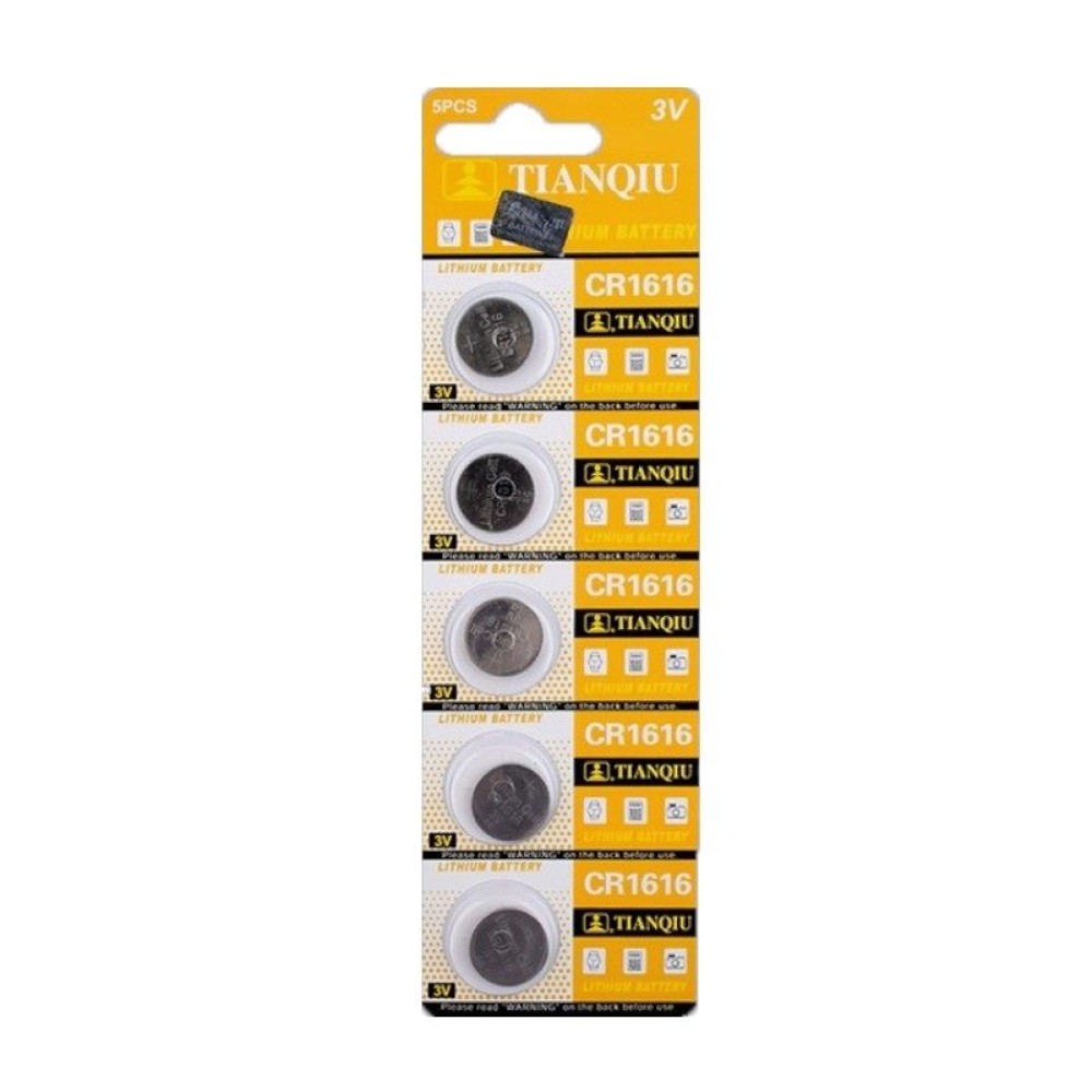 Μπαταρίες - CR1616 - 3V - 5pcs - 682252