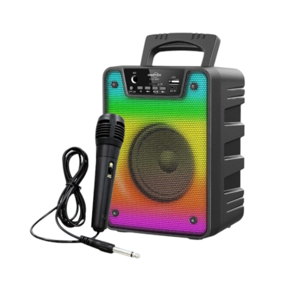 Φορητό ηχείο subwoofer με μικρόφωνο Karaoke - GTS-1868 - 718685