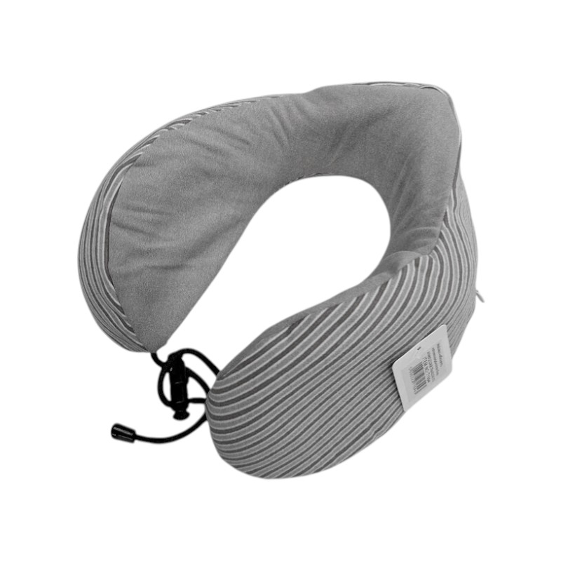 Μαξιλάρι αυχένα ταξιδίου - Memory Foam - 718943 - Grey