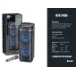 Φορητό ηχείο subwoofer με μικρόφωνο Karaoke - 12" - BTS-2459 - 724590