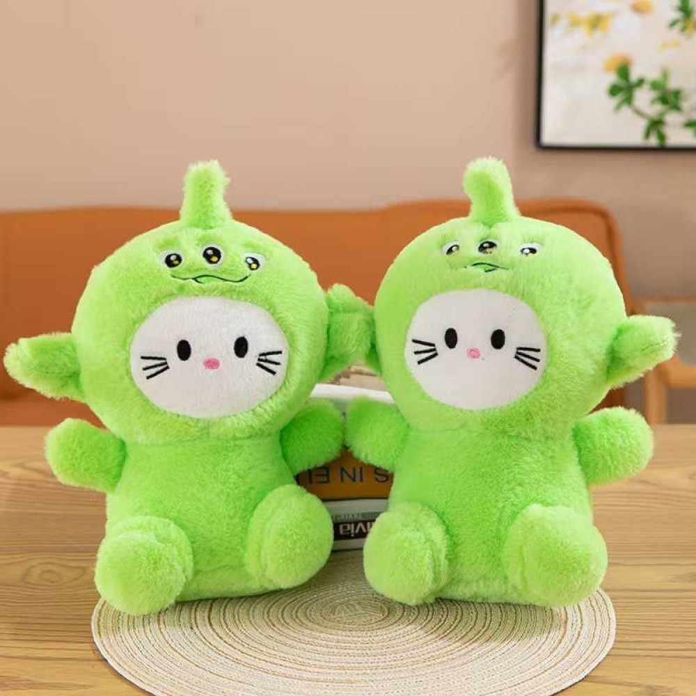 Λούτρινο κουκλάκι Γατάκι με στολή - 25cm - 744783