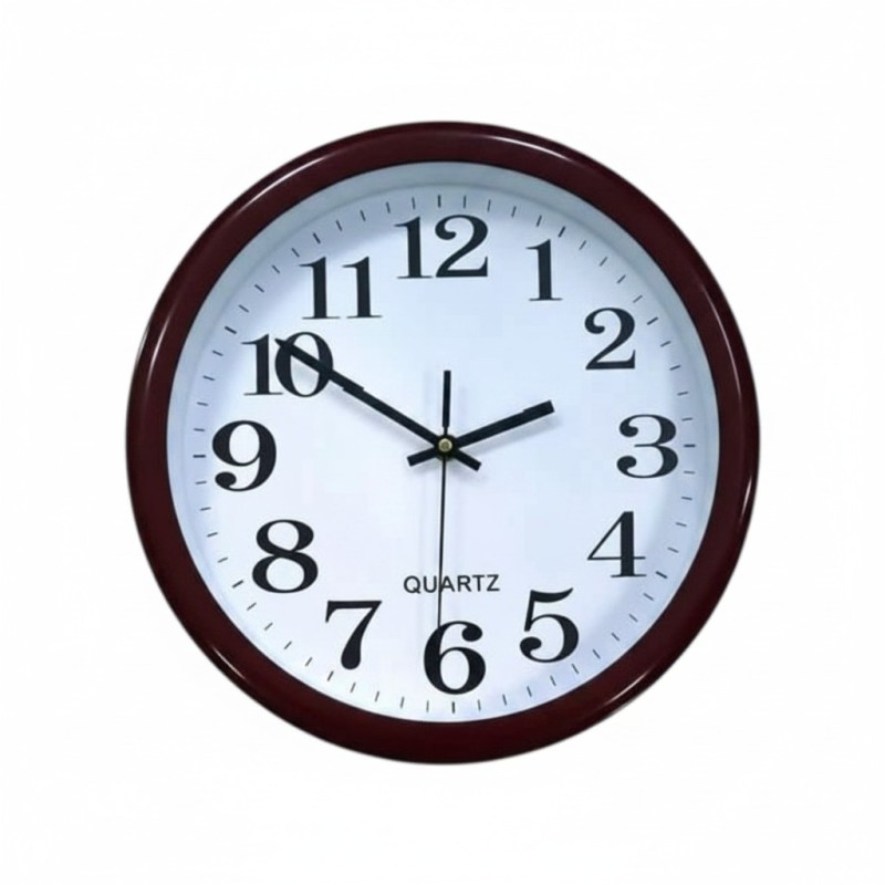 Ρολόι τοίχου - 806-2 - 806029 - Dark Brown