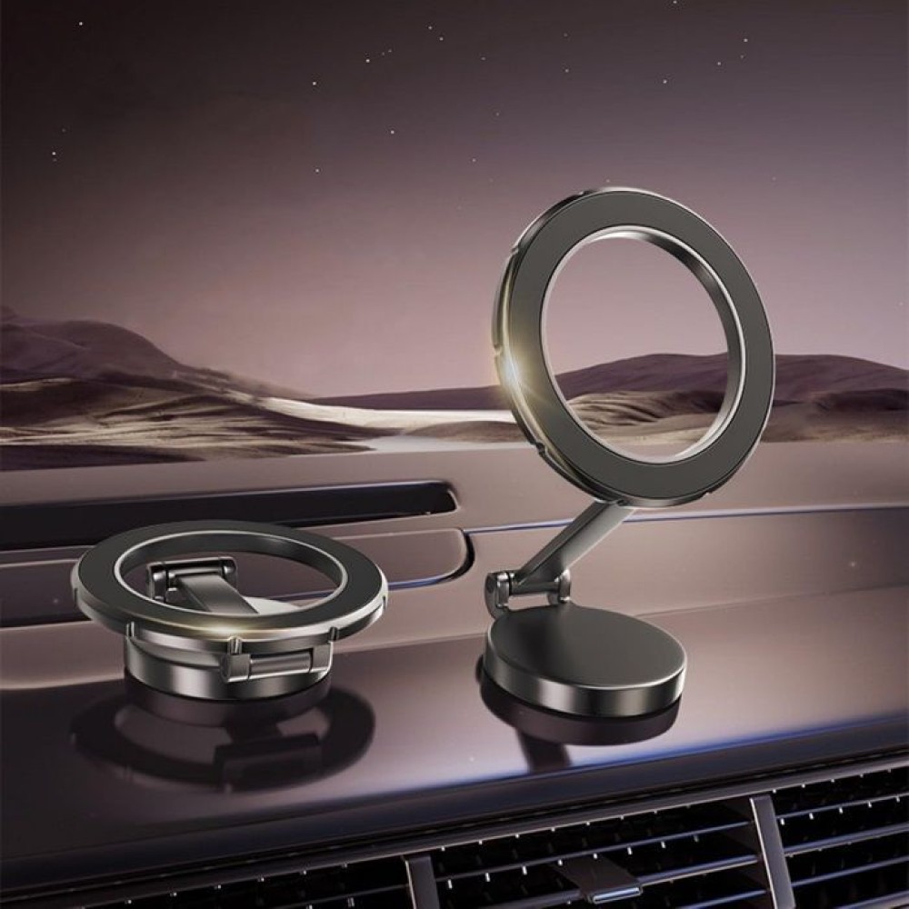 Μαγνητική βάση στήριξης smartphone αυτοκινήτου - G118 - 811849 - Gun Grey