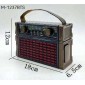 Επαναφορτιζόμενο ραδιόφωνο Retro - M1237BTS - 812377