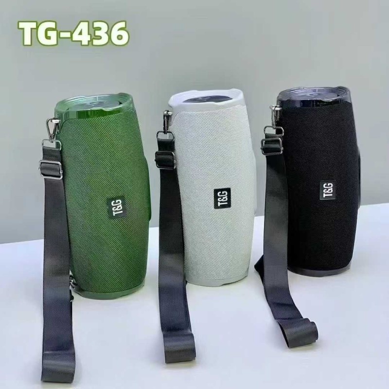 Ασύρματο ηχείο Bluetooth - TG-436 - 813546 - Grey