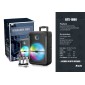 Φορητό ηχείο subwoofer με 2 μικρόφωνα Karaoke - 12" - BTS-1808 - 818008