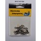 Στριφτάρια με παραμάνα ασφαλείας - No.6 - 10pcs - 830137