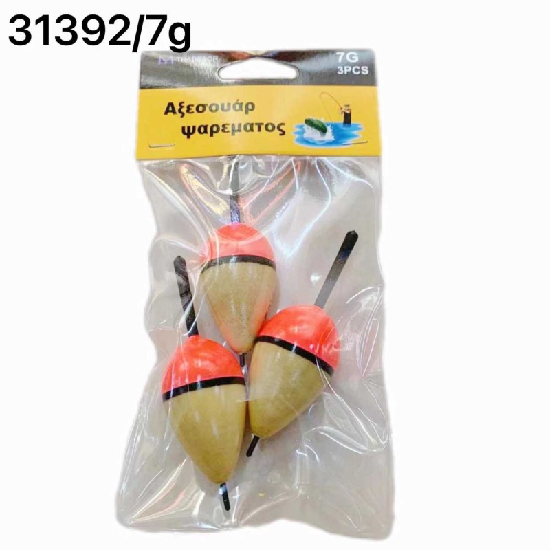 Φελλοί ψαρέματος - 7g - 3pcs - 831392