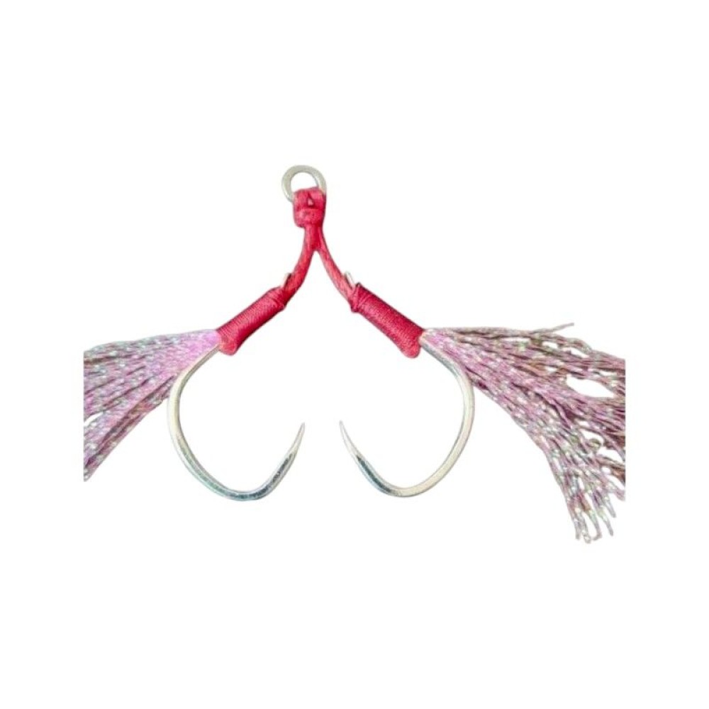 Αγκίστρι διπλό με νήμα - Assist Hooks - 1/0 - 832430