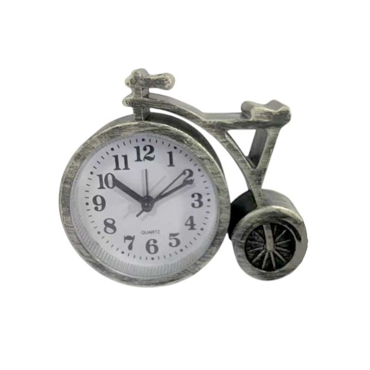 Επιτραπέζιο ρολόι - Ξυπνητήρι - Vintage - HA-667GT - 866673 - Silver