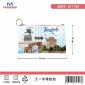 Πορτοφόλι Souvenir μπρελόκ - Σετ 10pcs - PVC - Thessaloniki - 16*10cm - 871706