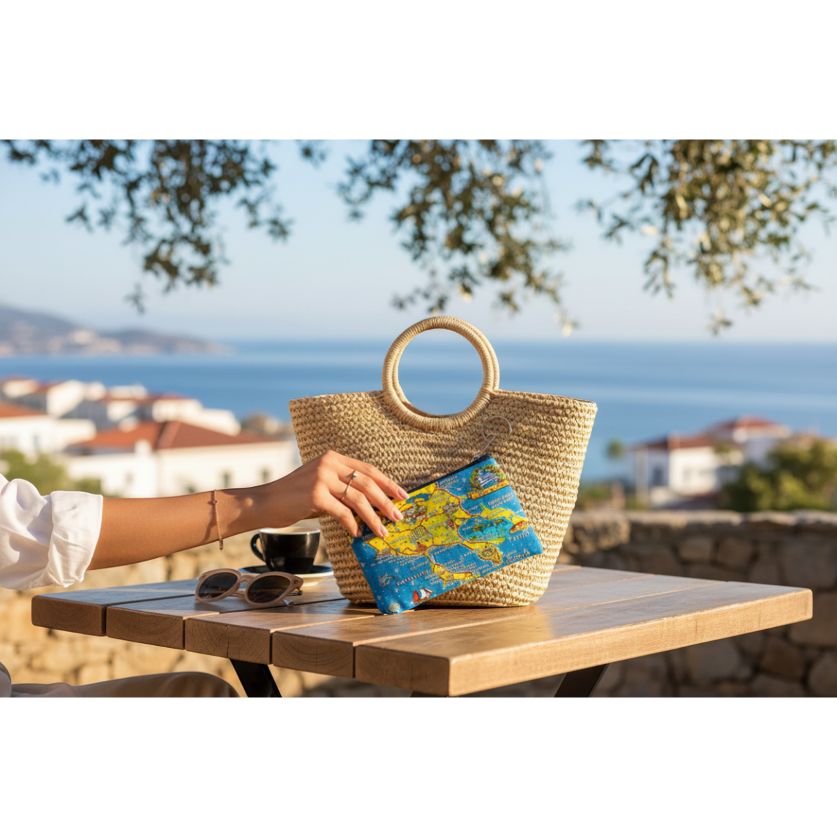 Πορτοφόλι Souvenir μπρελόκ - Σετ 10pcs - PVC - Chalkidiki - 11*7cm - 871722