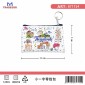 Πορτοφόλι Souvenir μπρελόκ - Σετ 10pcs - PVC - Thessaloniki - 11*7cm - 871724