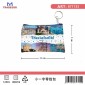 Πορτοφόλι Souvenir μπρελόκ - Σετ 10pcs - PVC - Thessaloniki - 11*7cm - 871725
