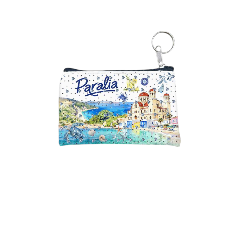 Πορτοφόλι Souvenir μπρελόκ - Σετ 10pcs - PVC - Paralia - 11*7cm - 871731