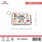 Πορτοφόλι Souvenir μπρελόκ - Σετ 10pcs - PVC - Thessaloniki - 14*9cm - 871744