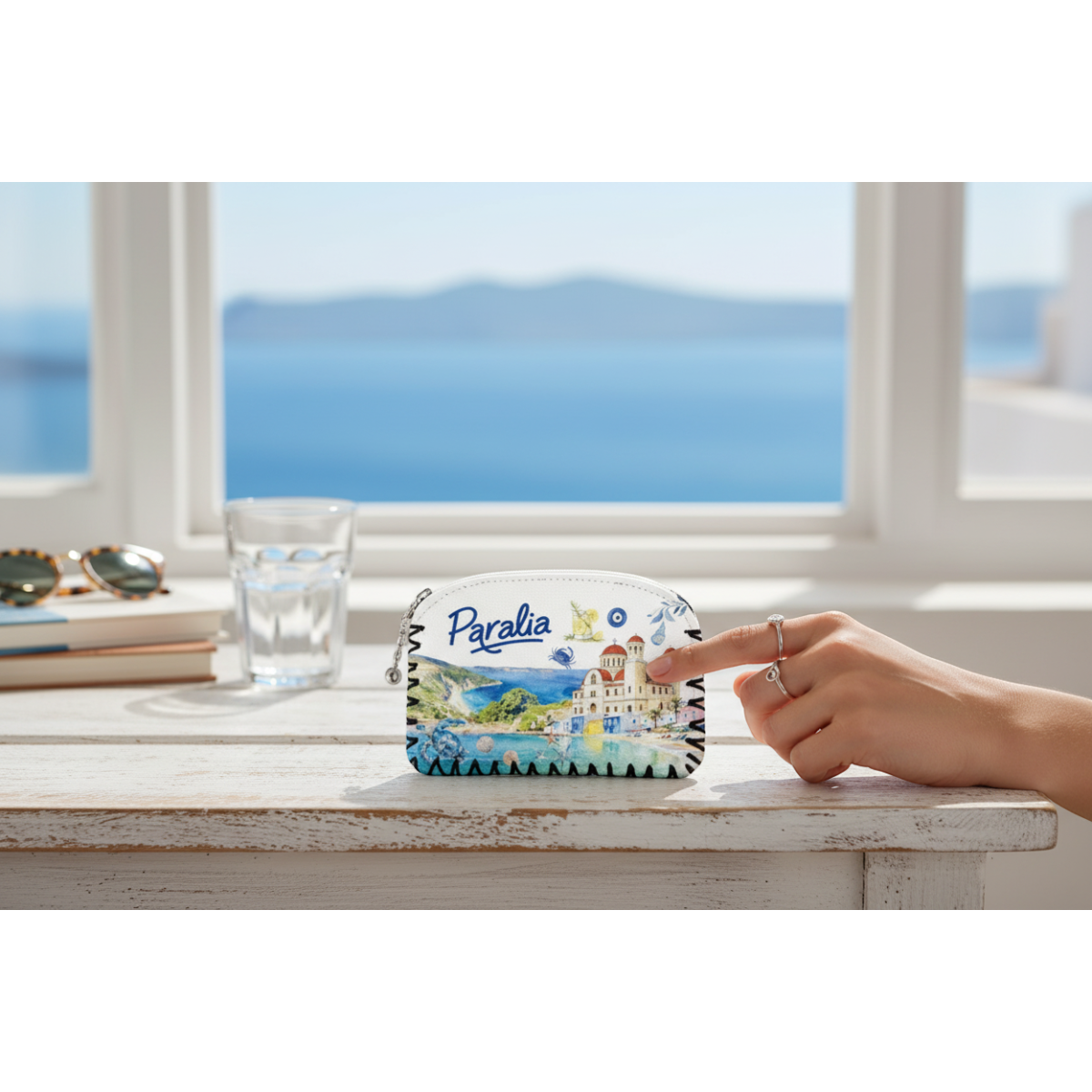 Πορτοφόλι Souvenir μπρελόκ - Σετ 10pcs - PVC - Paralia - 14*9cm - 871751