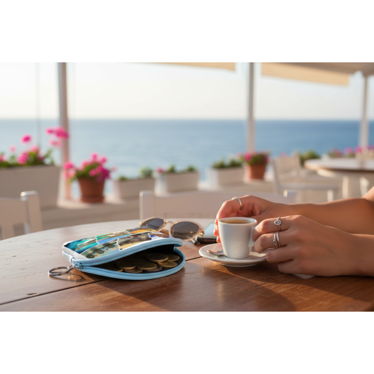 Πορτοφόλι Souvenir μπρελόκ mini - Σετ 10pcs - PVC - Chalkidiki - 10*8*3cm - 871761