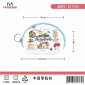 Πορτοφόλι Souvenir μπρελόκ mini - Σετ 10pcs - PVC - Thessaloniki - 10*8*3cm - 871764