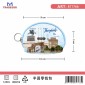 Πορτοφόλι Souvenir μπρελόκ mini - Σετ 10pcs - PVC - Thessaloniki - 10*8*3cm - 871766