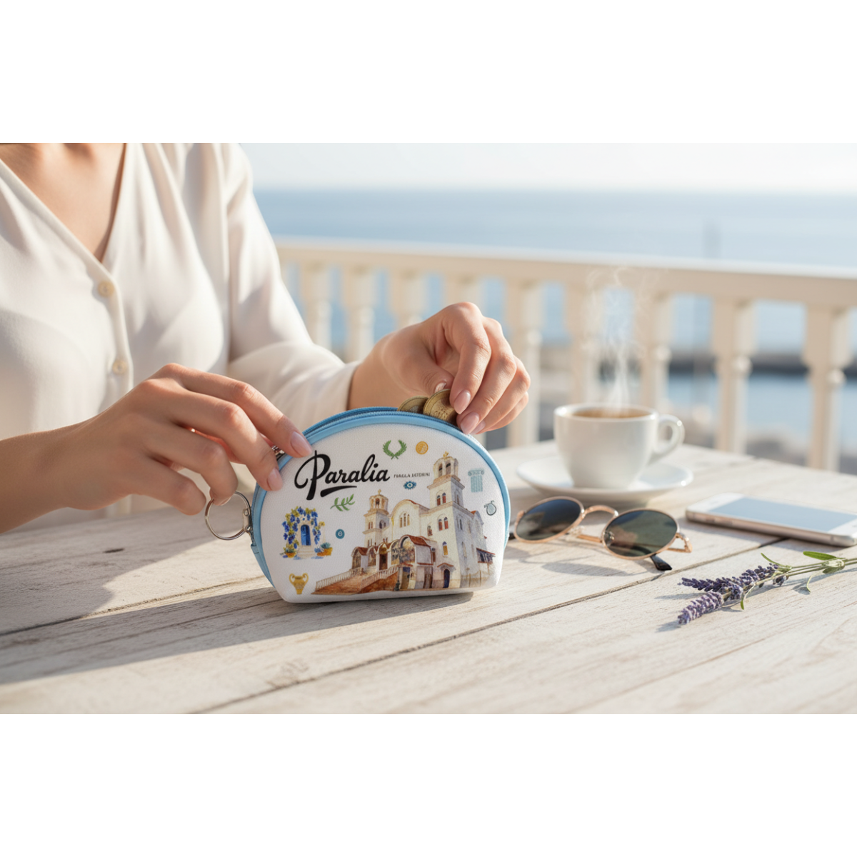 Πορτοφόλι Souvenir μπρελόκ mini - Σετ 10pcs - PVC - Paralia - 10*8*3cm - 871770