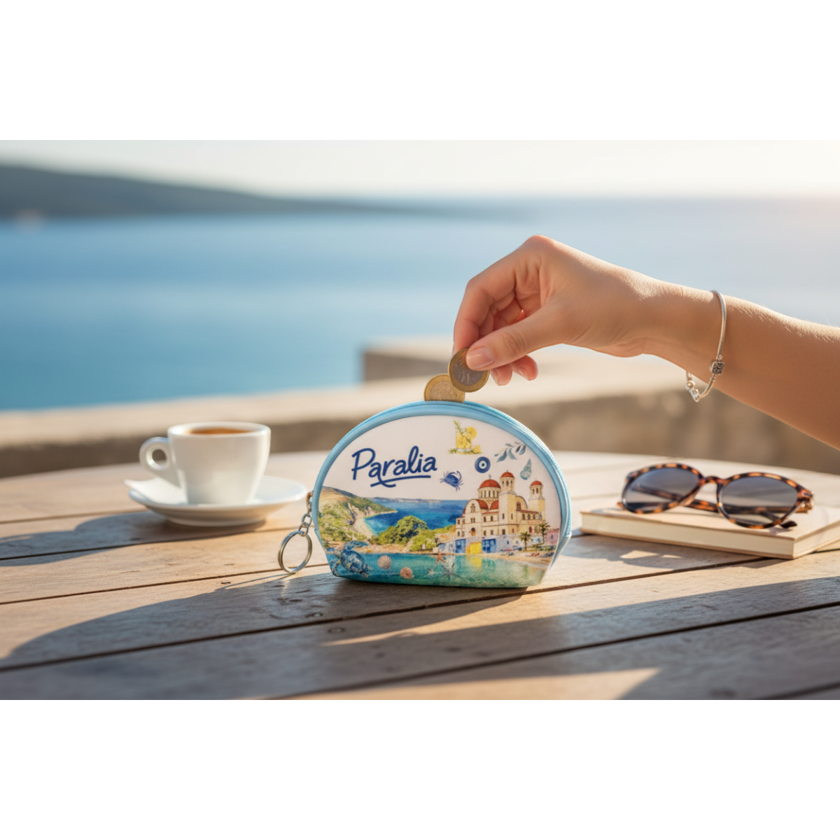 Πορτοφόλι Souvenir μπρελόκ mini - Σετ 10pcs - PVC - Paralia - 10*8*3cm - 871771
