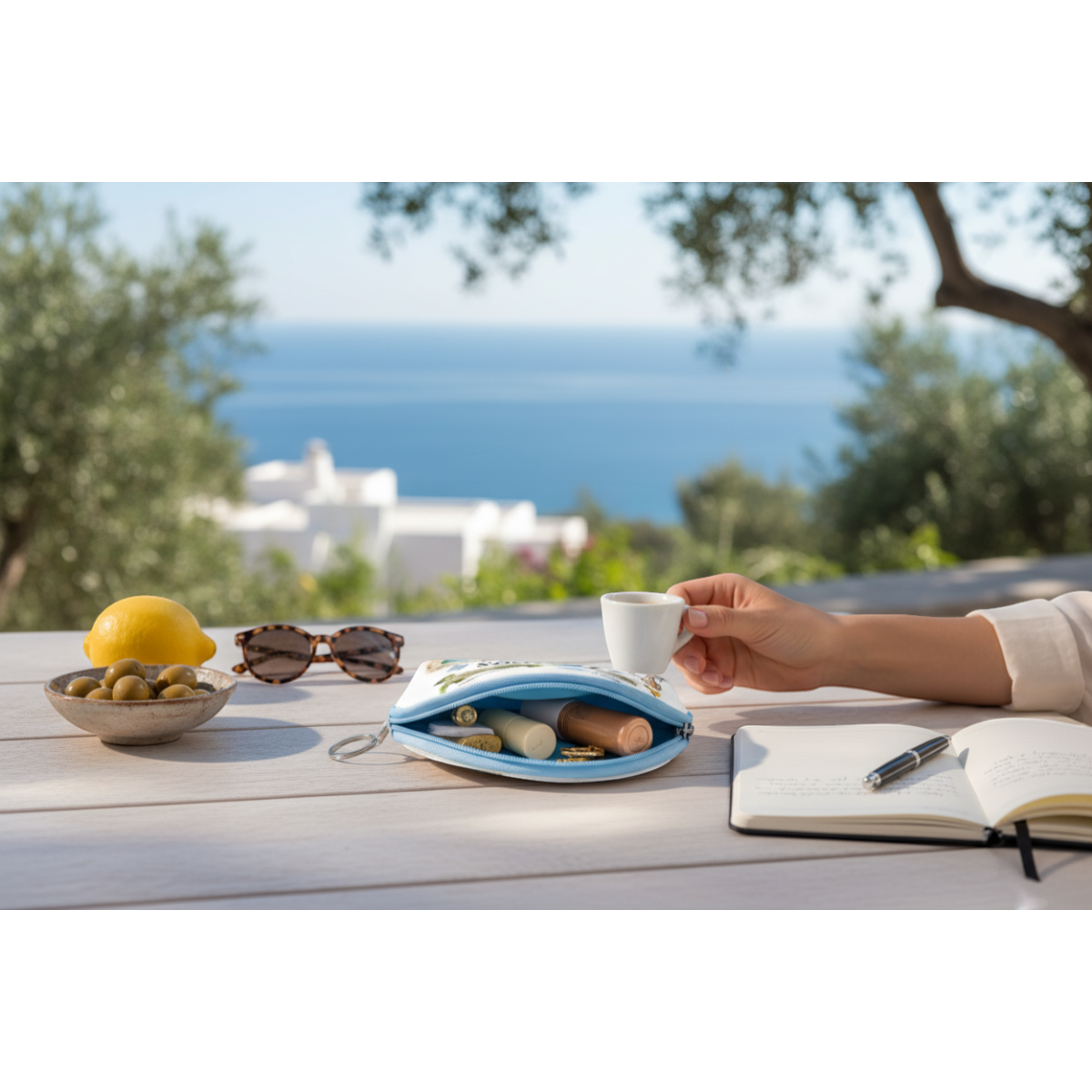 Πορτοφόλι Souvenir μπρελόκ mini - Σετ 10pcs - PVC - Thassos - 10*8*3cm - 871772