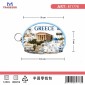Πορτοφόλι Souvenir μπρελόκ mini - Σετ 10pcs - PVC - Greece - 10*8*3cm - 871778