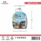 Πορτοφόλι Souvenir μπρελόκ mini - Σετ 10pcs - PVC - Chalkidiki - 7*9*4.5cm - 871783
