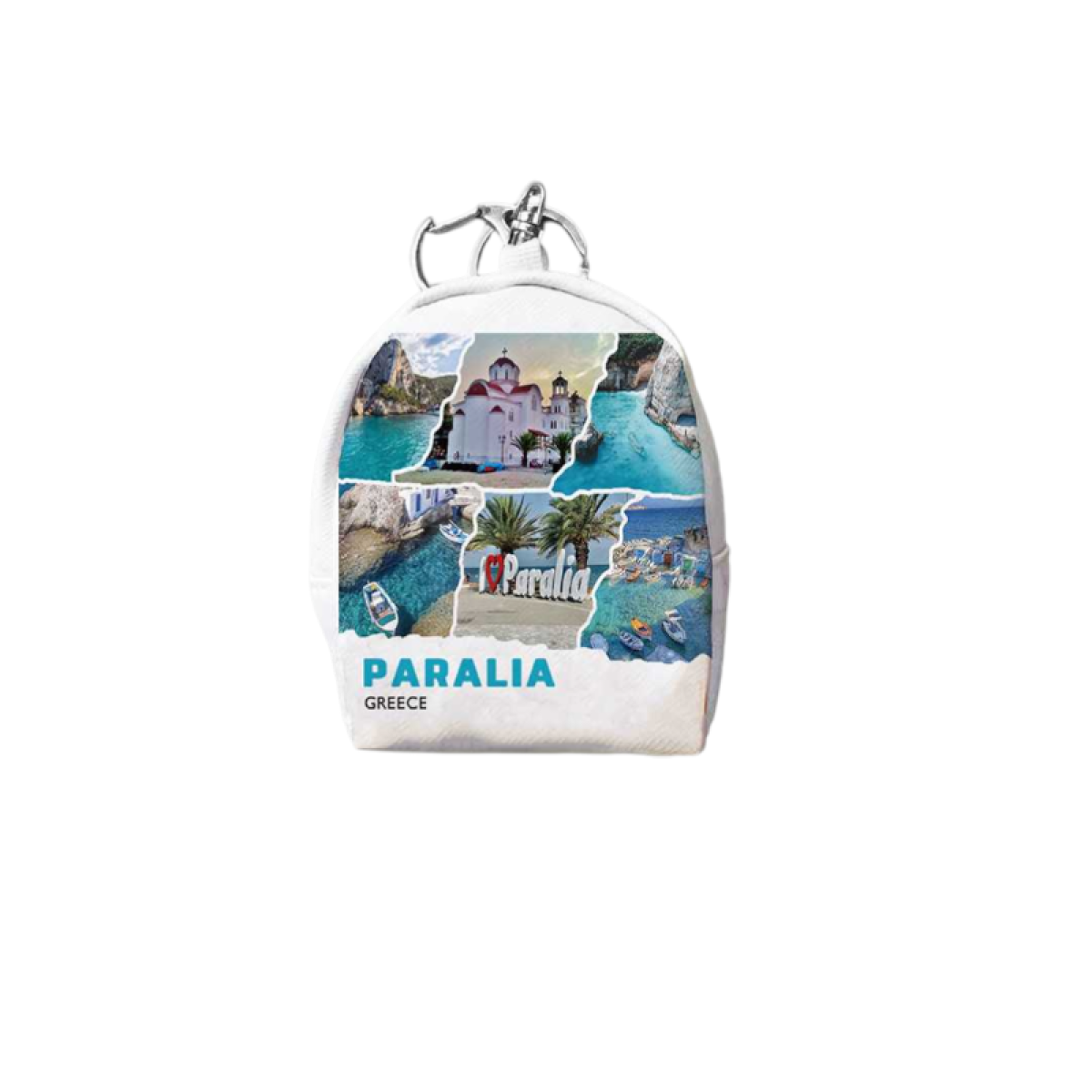 Πορτοφόλι Souvenir μπρελόκ mini - Σετ 10pcs - PVC - Paralia - 7*9*4.5cm - 871789