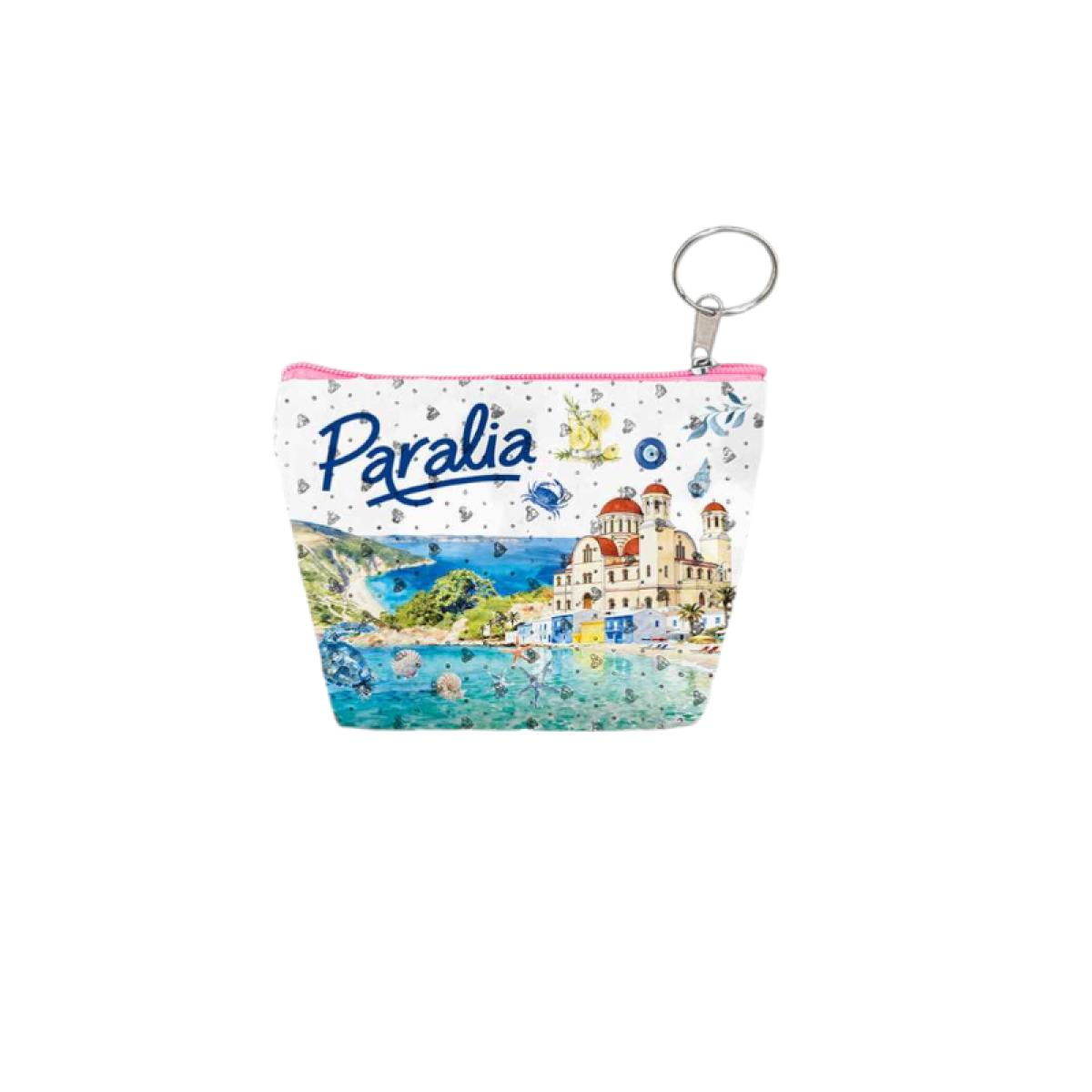 Πορτοφόλι Souvenir μπρελόκ mini - Σετ 10pcs - PVC - Paralia - 11*7*4cm - 871811