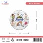 Καθρέπτης τσέπης Souvenir - Σετ 12pcs - Thessaloniki - 7*7*3cm - 871844