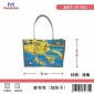 Τουριστική τσάντα λινή με κουμπί - Chalkidiki - 36*25*16cm - 871882