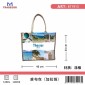 Τουριστική τσάντα λινή με φερμουάρ - Thassos - 40*34*19cm - 871913
